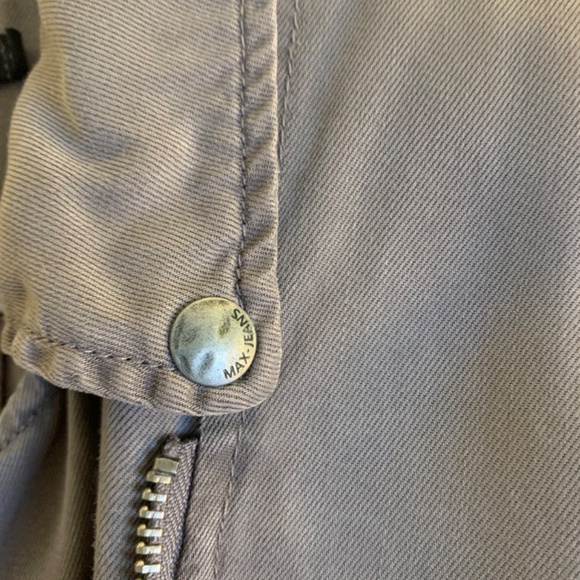 Max Jeans ladies Moto-style jacket in grey with zippered closure - Picture 6 of 15